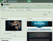 Tablet Screenshot of nestalgica.deviantart.com