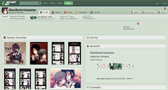 Desktop Screenshot of blackbutlersebastian.deviantart.com