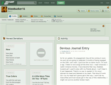 Tablet Screenshot of bloodsucker16.deviantart.com