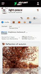 Mobile Screenshot of light-peace.deviantart.com