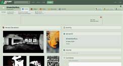 Desktop Screenshot of kivanckurkcu.deviantart.com