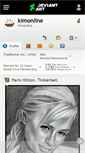 Mobile Screenshot of kimonline.deviantart.com