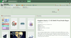 Desktop Screenshot of metroidz.deviantart.com