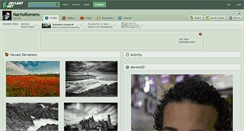 Desktop Screenshot of nachoromero.deviantart.com