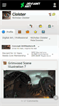 Mobile Screenshot of cloister.deviantart.com