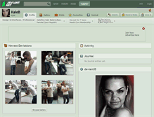 Tablet Screenshot of kaieb.deviantart.com
