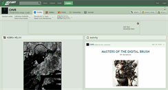 Desktop Screenshot of chvr.deviantart.com