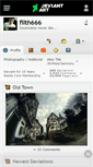 Mobile Screenshot of filth666.deviantart.com