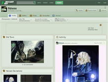 Tablet Screenshot of filth666.deviantart.com