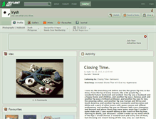 Tablet Screenshot of irysh.deviantart.com