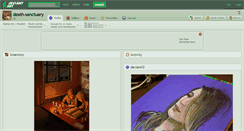Desktop Screenshot of death-sanctuary.deviantart.com
