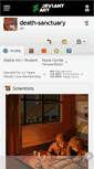 Mobile Screenshot of death-sanctuary.deviantart.com