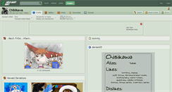 Desktop Screenshot of chibikawa.deviantart.com