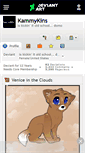 Mobile Screenshot of kammykins.deviantart.com