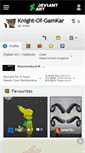 Mobile Screenshot of knight-of-gamkar.deviantart.com