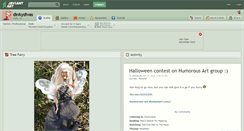 Desktop Screenshot of dinkydivas.deviantart.com
