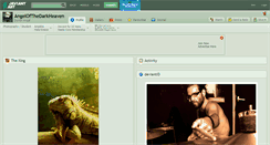 Desktop Screenshot of angelofthedarkheaven.deviantart.com