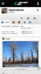 Mobile Screenshot of lalalovebree.deviantart.com