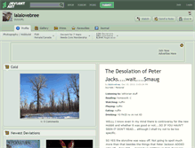 Tablet Screenshot of lalalovebree.deviantart.com
