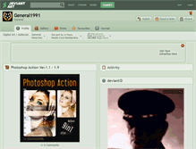 Tablet Screenshot of general1991.deviantart.com