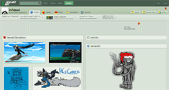 Desktop Screenshot of infidead.deviantart.com