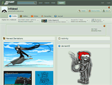 Tablet Screenshot of infidead.deviantart.com