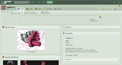 Desktop Screenshot of carbon-3.deviantart.com