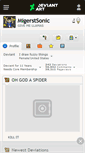 Mobile Screenshot of migerstsonic.deviantart.com