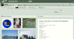 Desktop Screenshot of jinnxx.deviantart.com