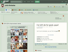 Tablet Screenshot of nella-fantasiaa.deviantart.com