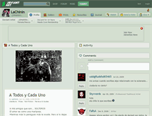 Tablet Screenshot of lachinin.deviantart.com