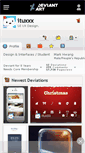 Mobile Screenshot of ituxxx.deviantart.com
