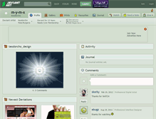 Tablet Screenshot of m-y-m-x.deviantart.com