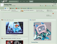 Tablet Screenshot of fantasyyitan.deviantart.com