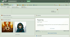 Desktop Screenshot of limouhla.deviantart.com
