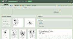 Desktop Screenshot of jrdblue.deviantart.com
