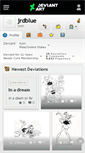 Mobile Screenshot of jrdblue.deviantart.com
