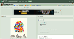 Desktop Screenshot of bayananderson.deviantart.com