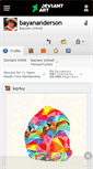 Mobile Screenshot of bayananderson.deviantart.com