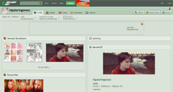 Desktop Screenshot of hipsteringomez.deviantart.com