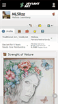 Mobile Screenshot of mlslizz.deviantart.com