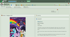 Desktop Screenshot of neoncrow.deviantart.com