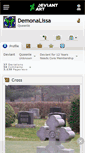 Mobile Screenshot of demonalissa.deviantart.com