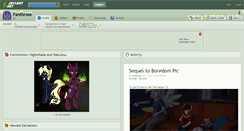 Desktop Screenshot of fanthrose.deviantart.com