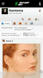 Mobile Screenshot of huomenna.deviantart.com