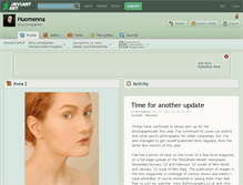 Tablet Screenshot of huomenna.deviantart.com
