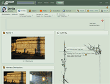 Tablet Screenshot of divilia.deviantart.com