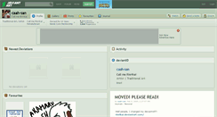 Desktop Screenshot of caah-san.deviantart.com