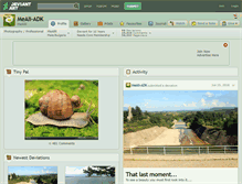 Tablet Screenshot of meali-adk.deviantart.com