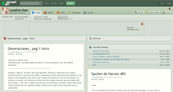 Desktop Screenshot of lunasuk-chan.deviantart.com